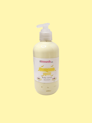 Banana Split Hydrating Body Lotion | | Natural Skincare by Thestoushlife