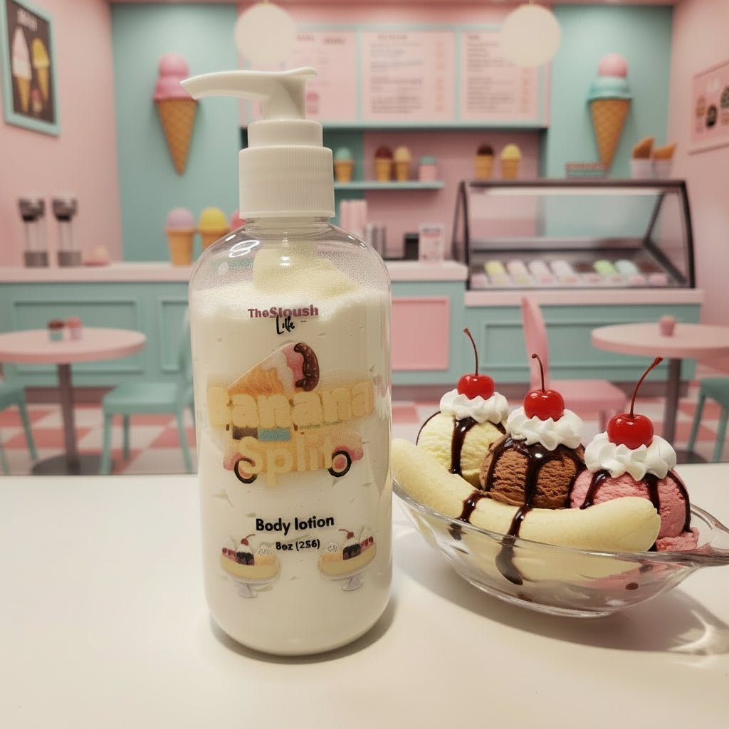 Banana Split Hydrating Body Lotion | | Natural Skincare by Thestoushlife