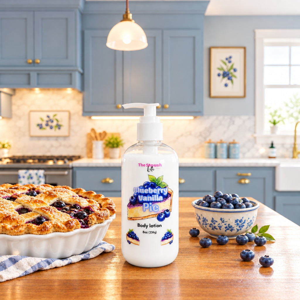 Blueberry Vanilla Pie Hydrating Body Lotion | | Natural Skincare by Thestoushlife