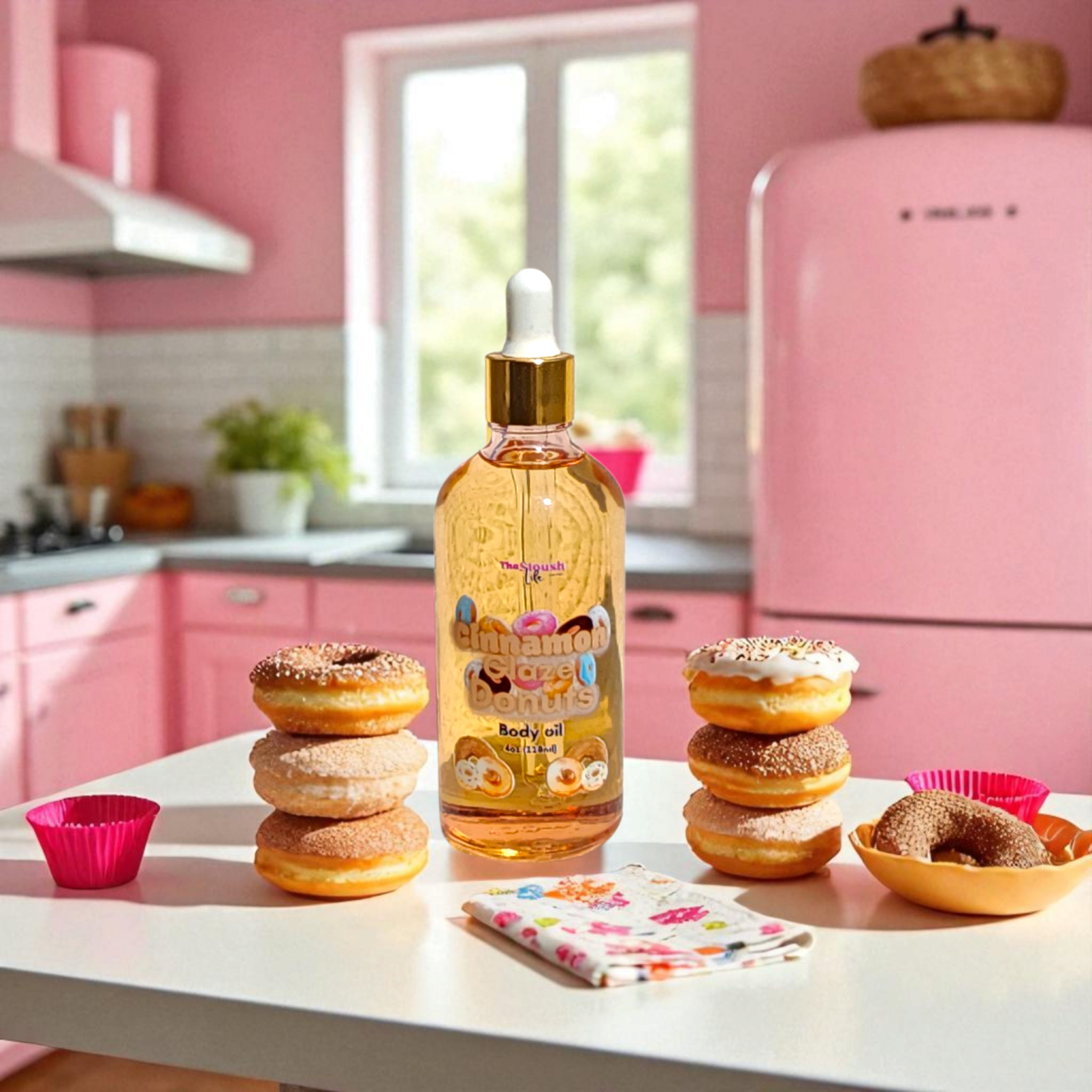 Cinnamon Glaze Donuts Nourishing Body Oil | Body oil | Natural Skincare by Thestoushlife