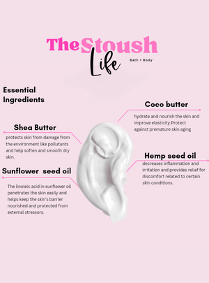Cookies & Cream Hydrating Body Lotion | Lotion | Natural Skincare by Thestoushlife