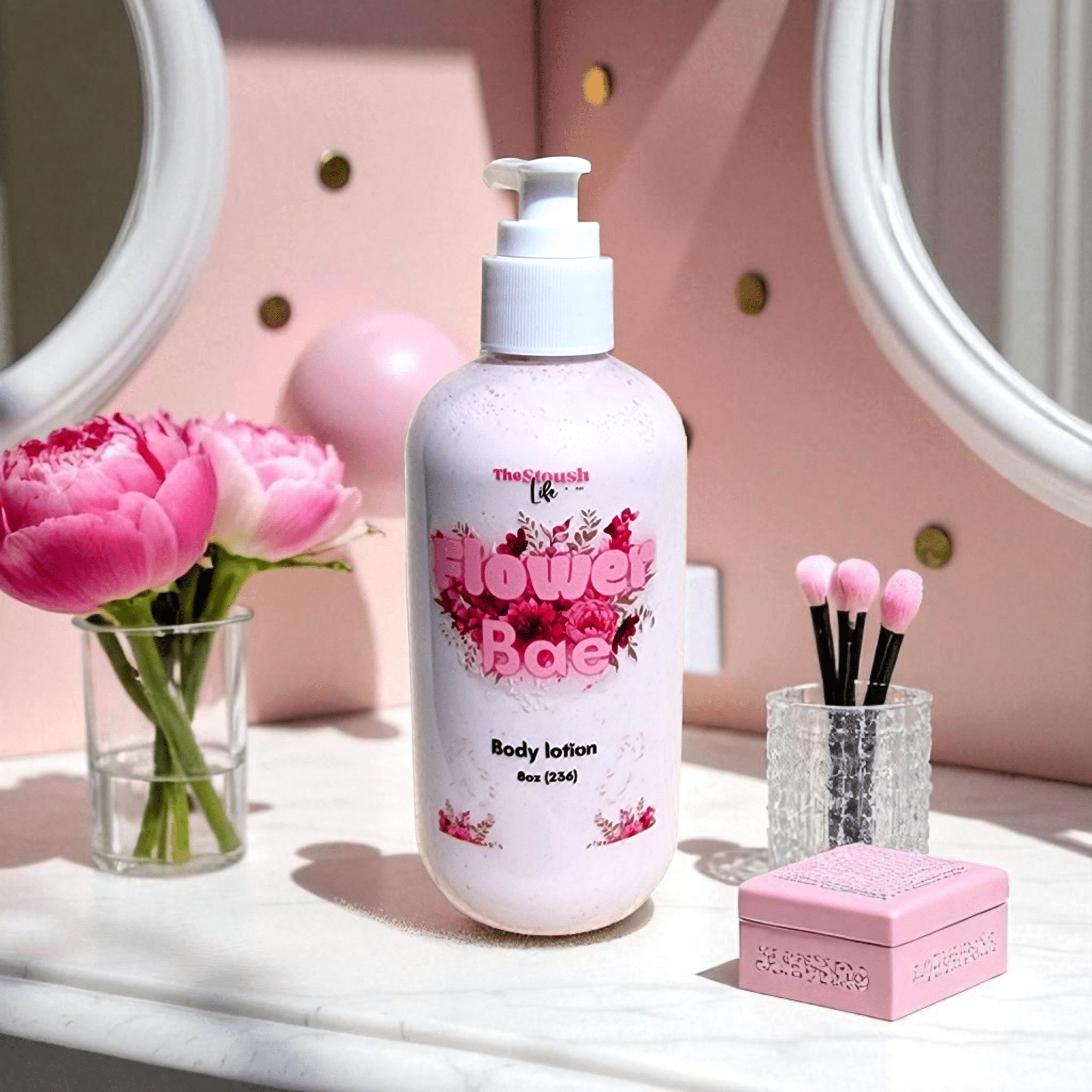 Flower Bae Hydrating Body Lotion | Lotion | Natural Skincare by Thestoushlife