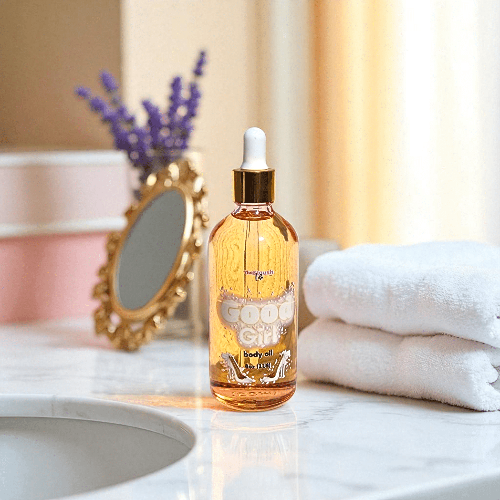 Good Girl Nourishing Body Oil | Body oil | Natural Skincare by Thestoushlife