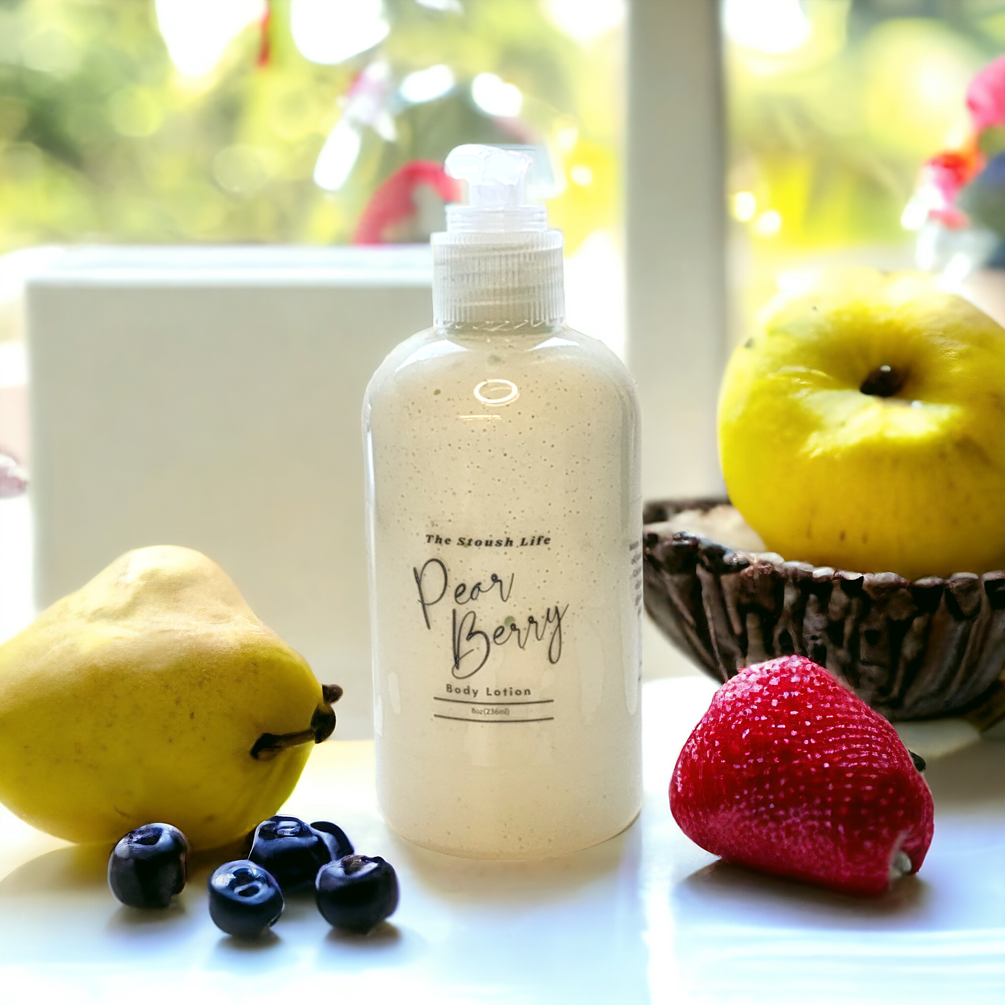 Pear Berry Hydrating Body Lotion | Lotion | Natural Skincare by Thestoushlife