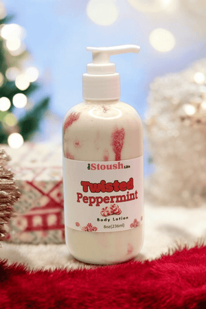 Twisted Peppermint Hydrating Body Lotion | Lotion | Natural Skincare by Thestoushlife