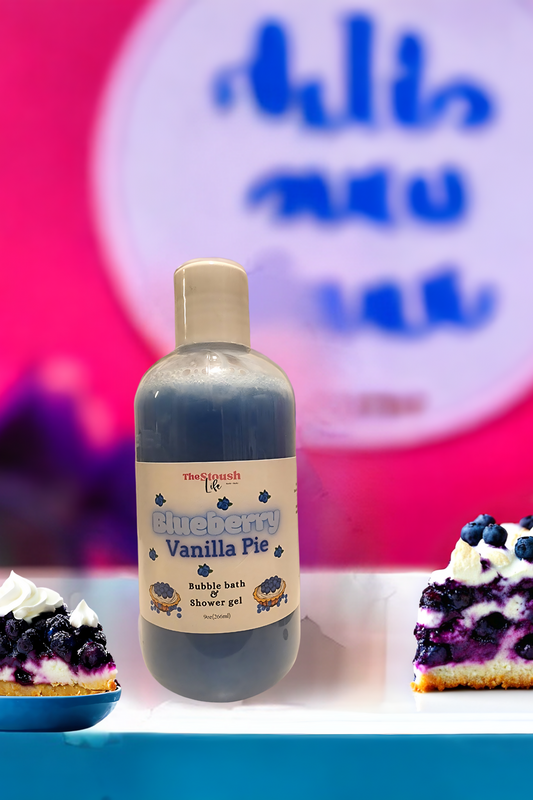 Blueberry Vanilla pie shower gel