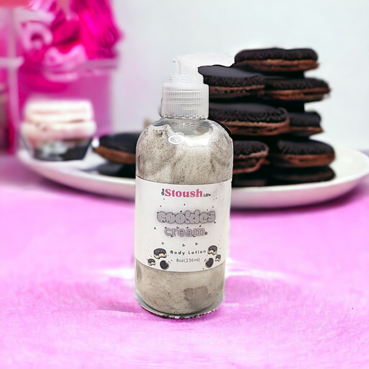 Cookies and cream lotion