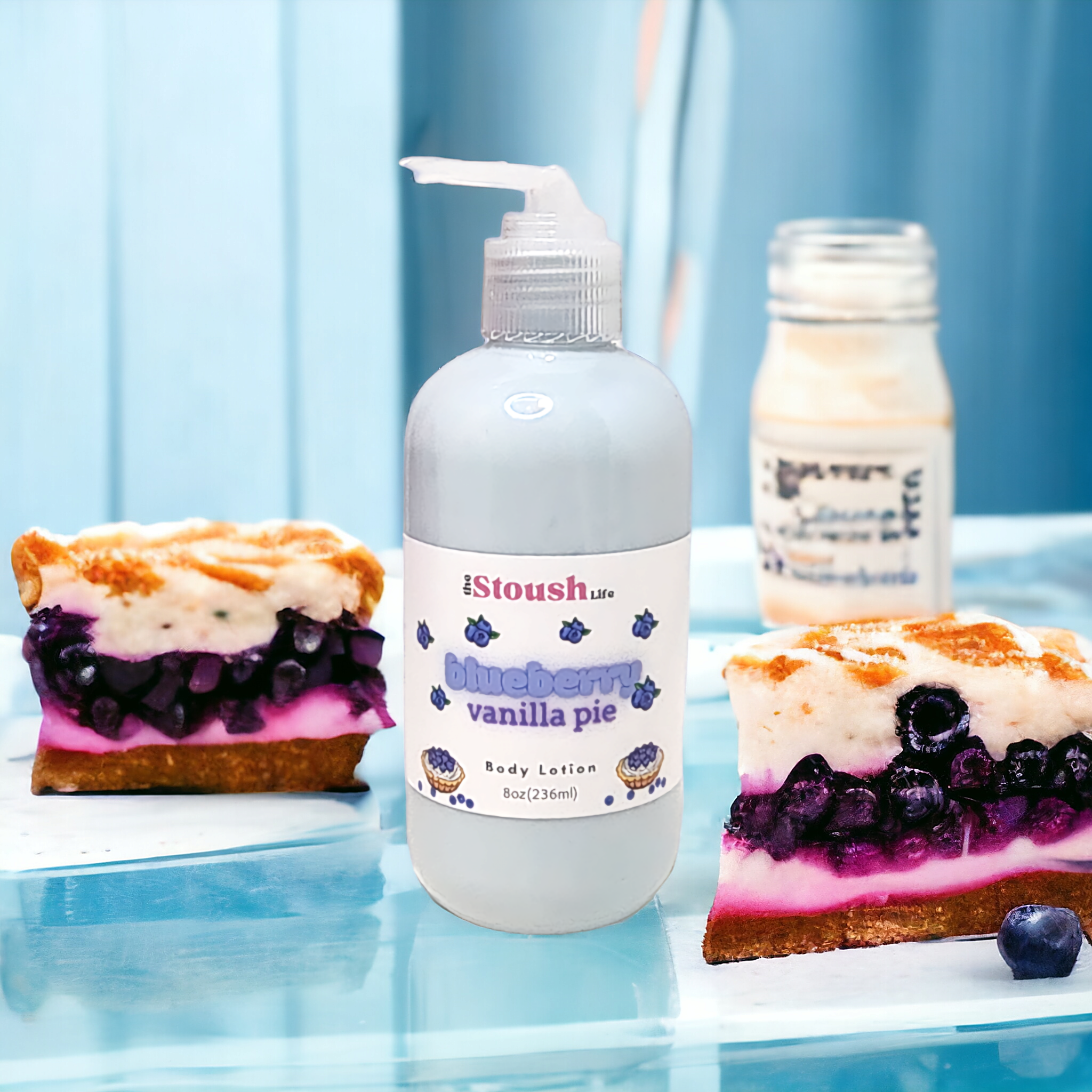 Blueberry Vanilla pie lotion