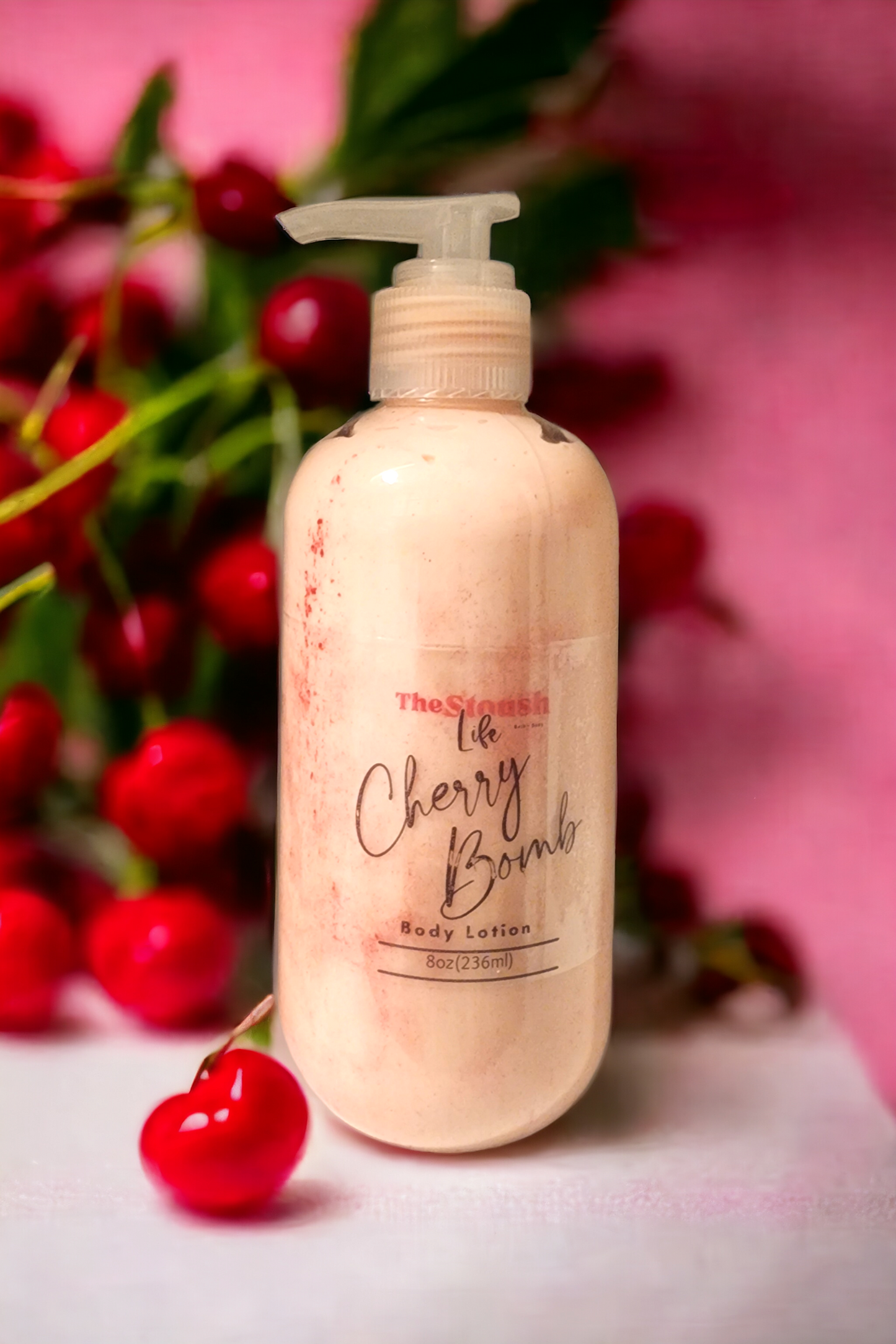 Cherry bomb lotion