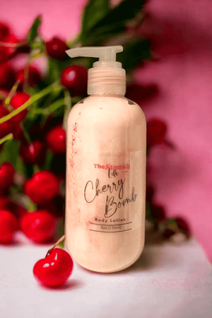 Cherry Bomb Hydrating Body Lotion | | Natural Skincare by Thestoushlife