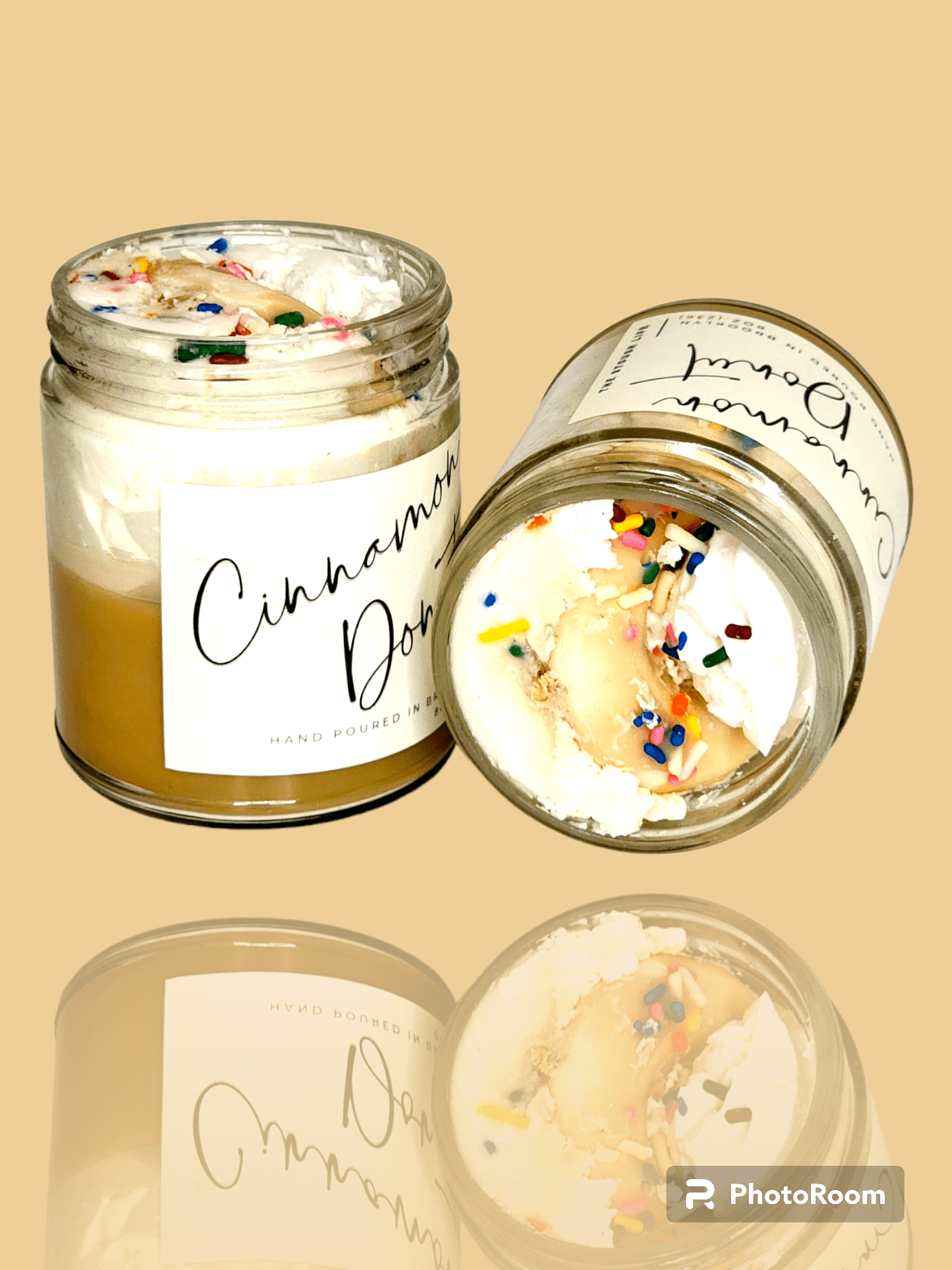 Cinnamon Donut | Candle | Natural Skincare by Thestoushlife