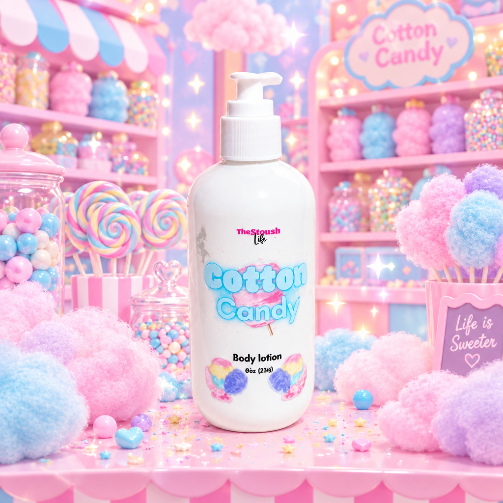 Cotton Candy Hydrating Body Lotion | Lotion | Natural Skincare by Thestoushlife