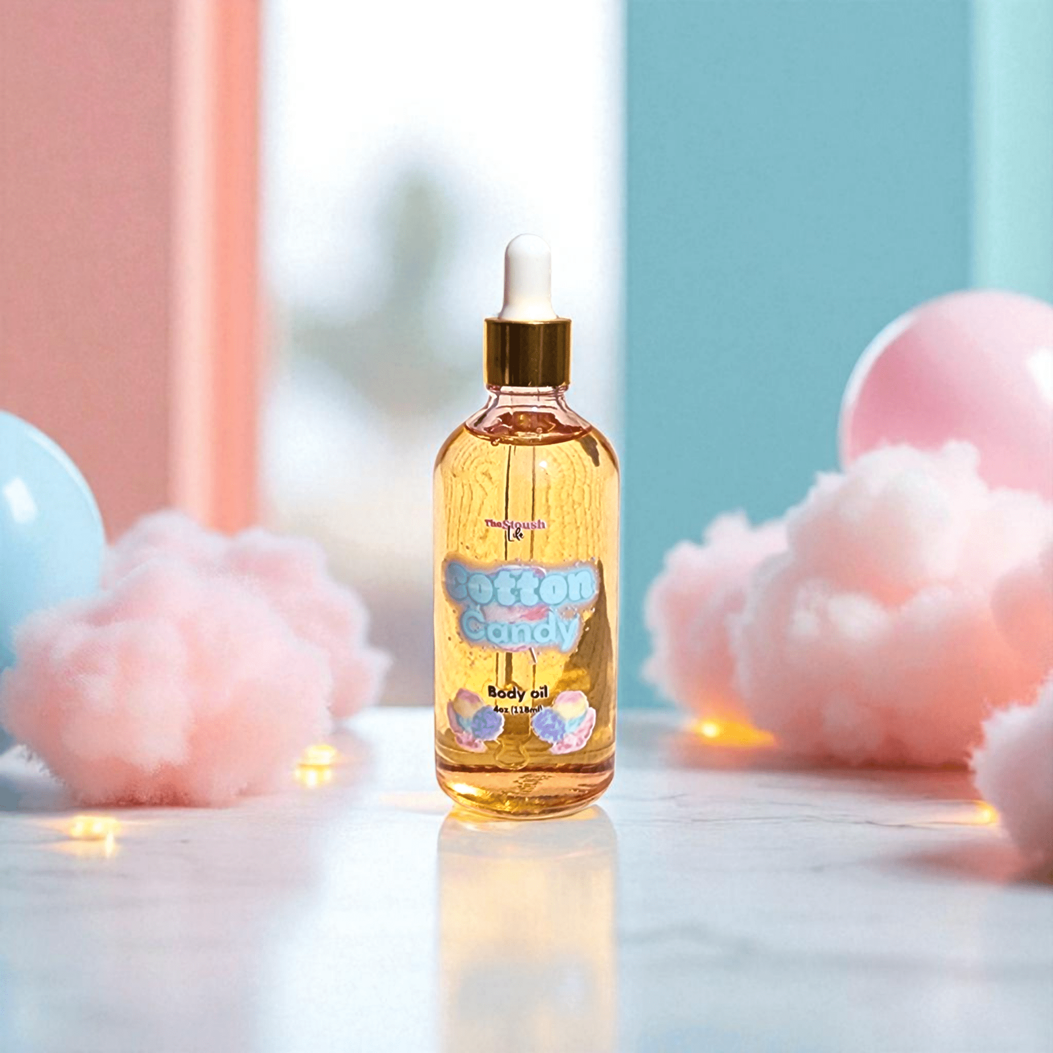 Cotton Candy Nourishing Body Oil | Body oil | Natural Skincare by Thestoushlife