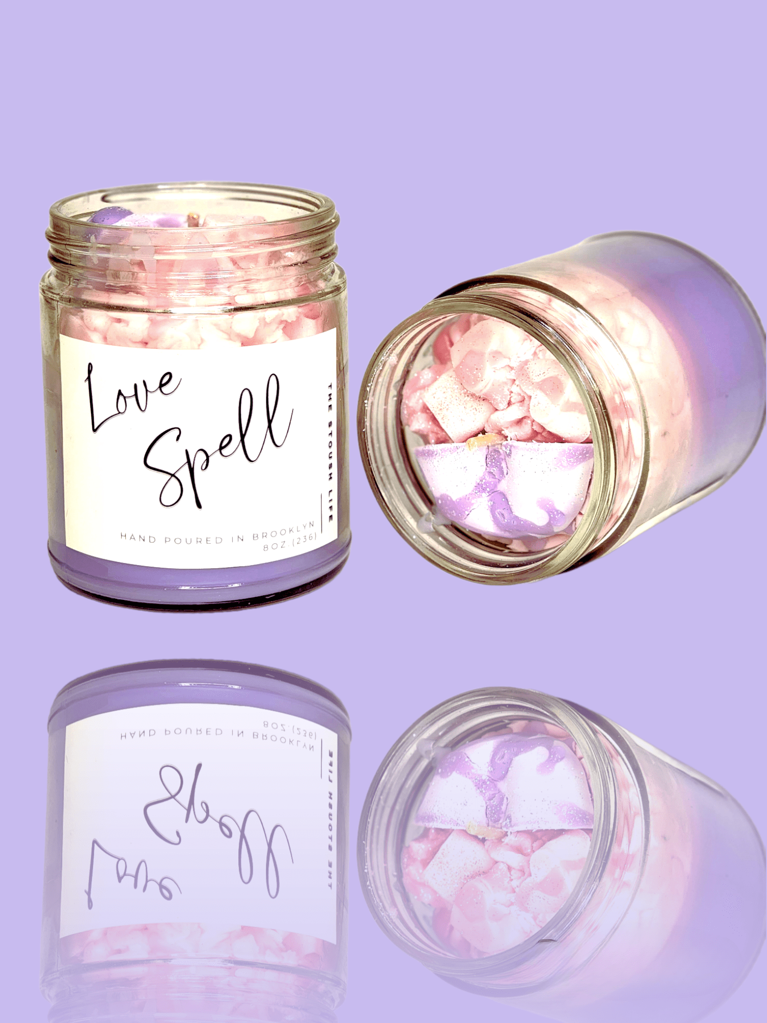 Love Spell | Candle | Natural Skincare by Thestoushlife