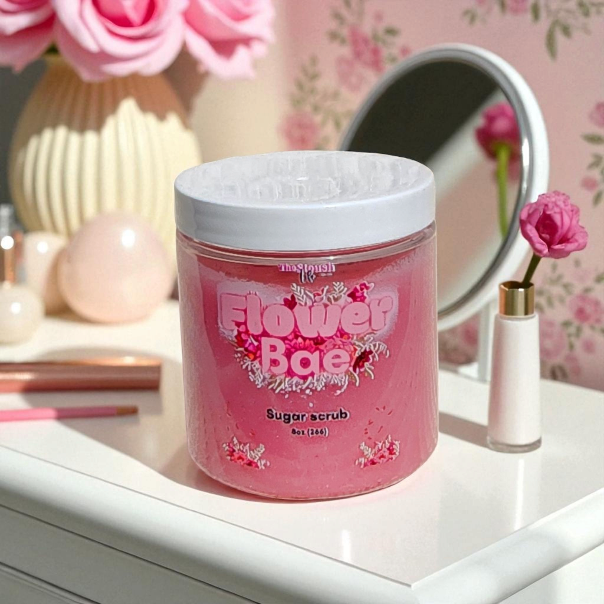 Flower Bae sugar scrub